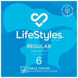 LifeStyles 6pk Regular
