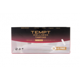 Tempt Tampons SUPER 16+2