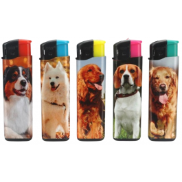 Boom Elec Lighter Dogs 50PK