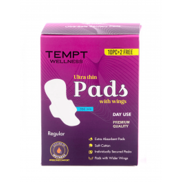 Tempt Pads REGULAR U/Thin 10+2