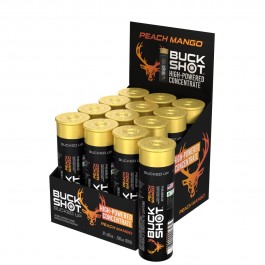 BUCK SHOT High-powered concentrate PEACH MANGO 60ml 12pk