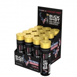 BUCK SHOT High-powered concentrate ROCKET POP 60ml 12pk