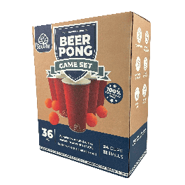 EcoSouLife BEER Pong Set 36PC