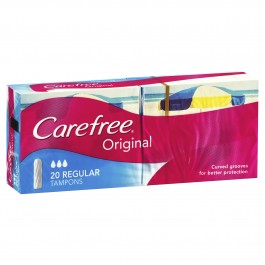 Carefree Tampons REG 20pk