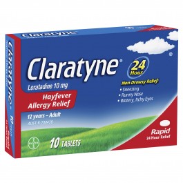 Claratyne 10 Tablets Rapid