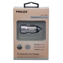 Dual USB Car PHILEX 3.1A