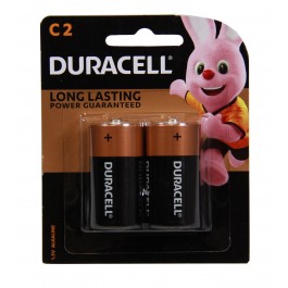 Duracell C Size 2pk 