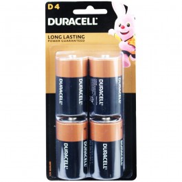 Duracell D 4pk