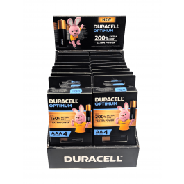 Duracell DISPLAY AA&AAA4pk x18