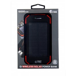 Fast Vibe Wireless Solar power bank 10000mAh 