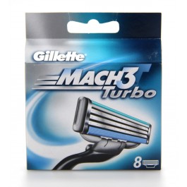 Gillette Mach3 Turbo 8pk