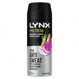 Lynx EPIC FRESH ANTI SWEAT 72HRS 165ml