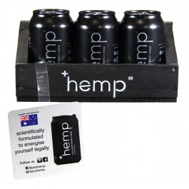 Hemp +Hemp Energy Drink 12 Cans