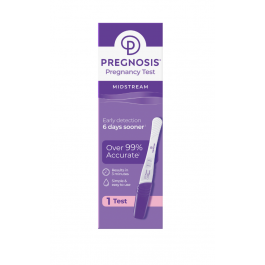 PREGNOSIS Pregnancy Test Midstream 1pk
