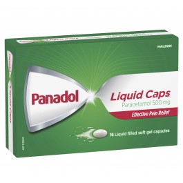 Panadol Liquid 16 Caplets