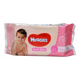 Huggies Wipes - Soft Skin 56pk