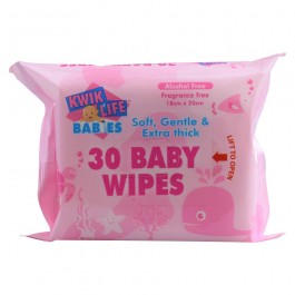 Baby Wipes 30pk PINK