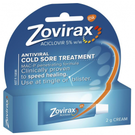 Zovirax Cold Sore Treatment 2g