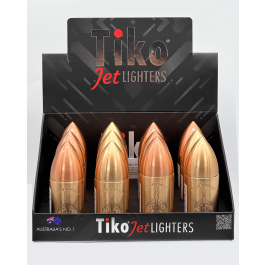 TIKO Lighter TK1031 Large Metal Bullet 2 Jet