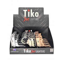 TIKO Lighter TK1035 Jet Metal + Fidget Handle + D Clip