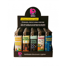 Boom Electric Lighter GAME 50PK