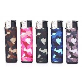 Boom Electric Lighter CAMO 50PK