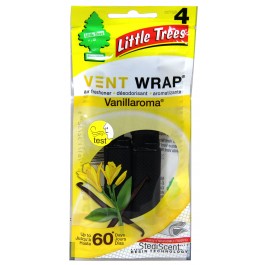 Little Trees Vent WRAP Vanillaroma 4pk