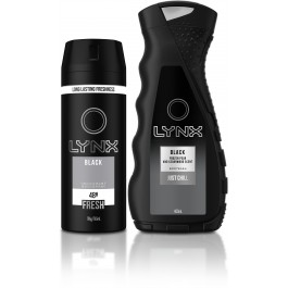 Lynx GIFT SET Black 2pk