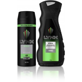 Lynx GIFT BAG Africa 2pk