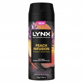 Lynx Peach Infusion 93g/150ml