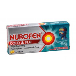 Nurofen Cold & Flu 24pk T 