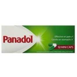 Panadol 12pk Mini Caps 