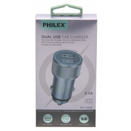 Dual USB Car PHILEX 3.1A