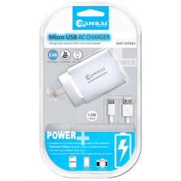 Micro USB Wall Charger Sansai 