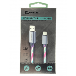 iPhone RGB Light-Up Cable