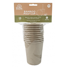 EcoSouLife Bamboo Cups 10PK