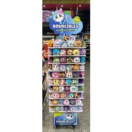 BOUNCIBLES Rotating Floor Display FULL 228pcs