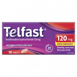 Telfast 120mg RED 10 Tablets