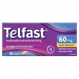 Telfast 60mg BLUE 10 Tablets