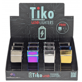 Tiko Lighters - TK2501 USB Double ARC