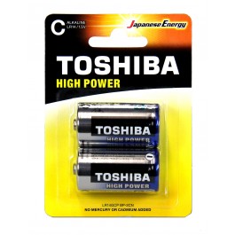 Toshiba Alkaline C 2PK