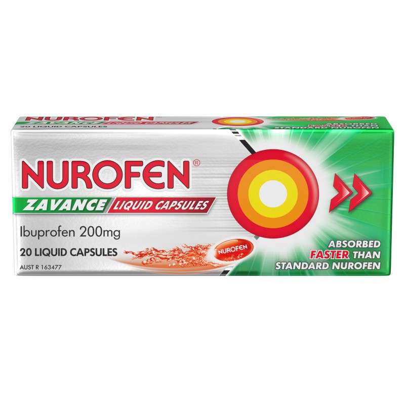Nurofen Zavance 20pk Liquid 