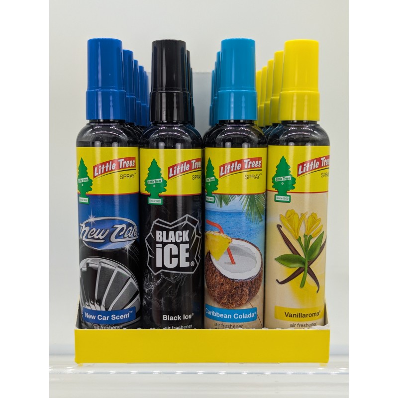 Little Trees Spray MIX 24PK ICE+VAN+NEW+COL