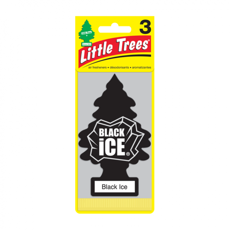 Little Trees 3 PK - Black Ice