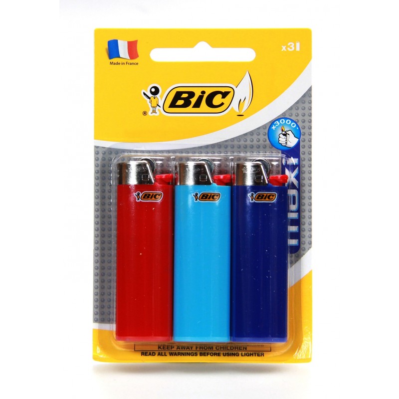 Bic Lighter - Pack of 3