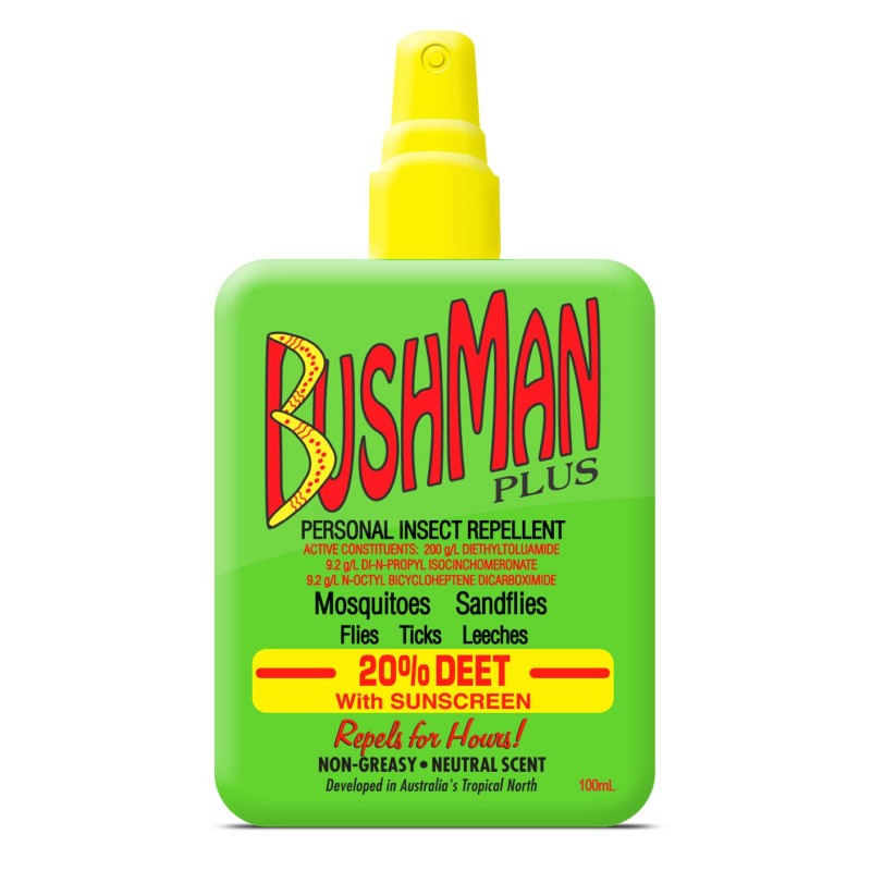 Bushman PLUS Insect Repellent 100ml 12pk