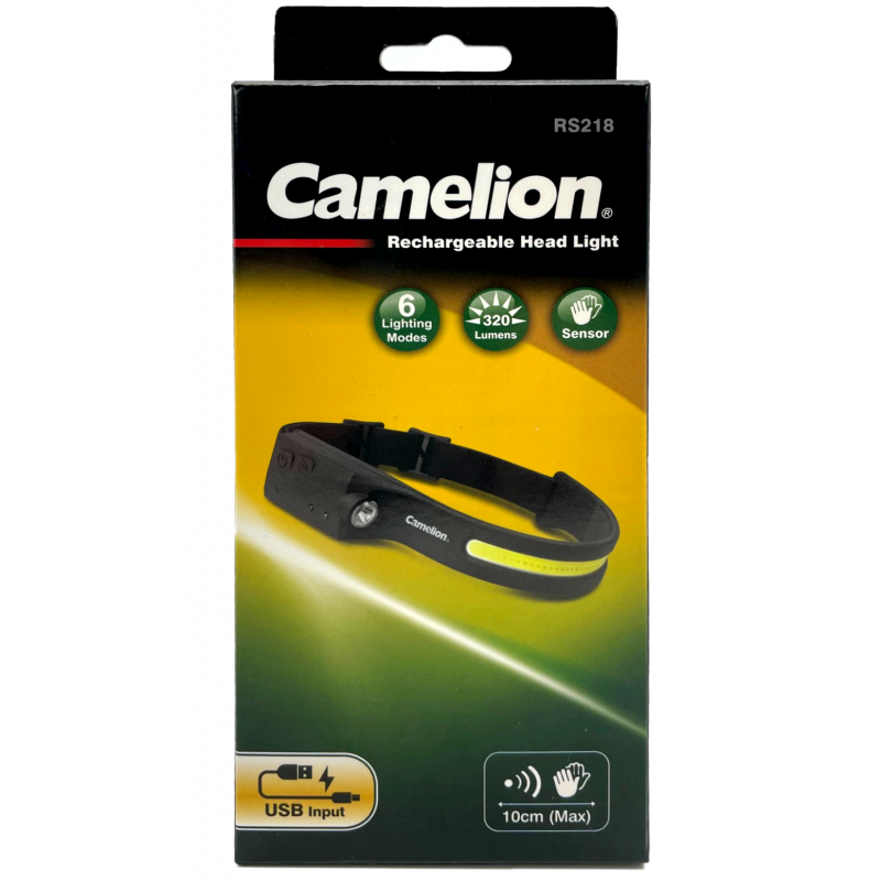 Camelion Recharge Head Light