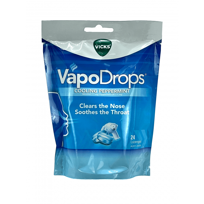 Vicks VapoDrops PEPMINT 24loz