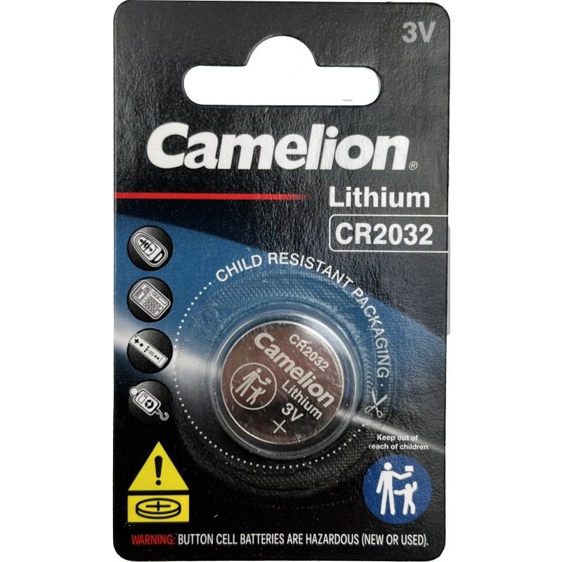 Camelion Lithium Flat Bat CR2032