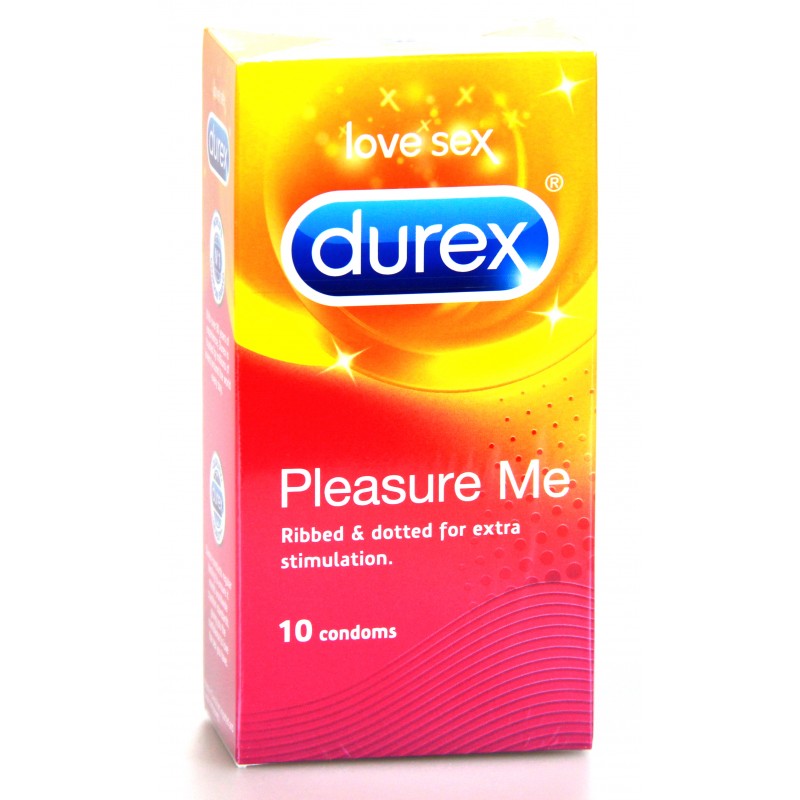 Durex 10pk Pleasure Me